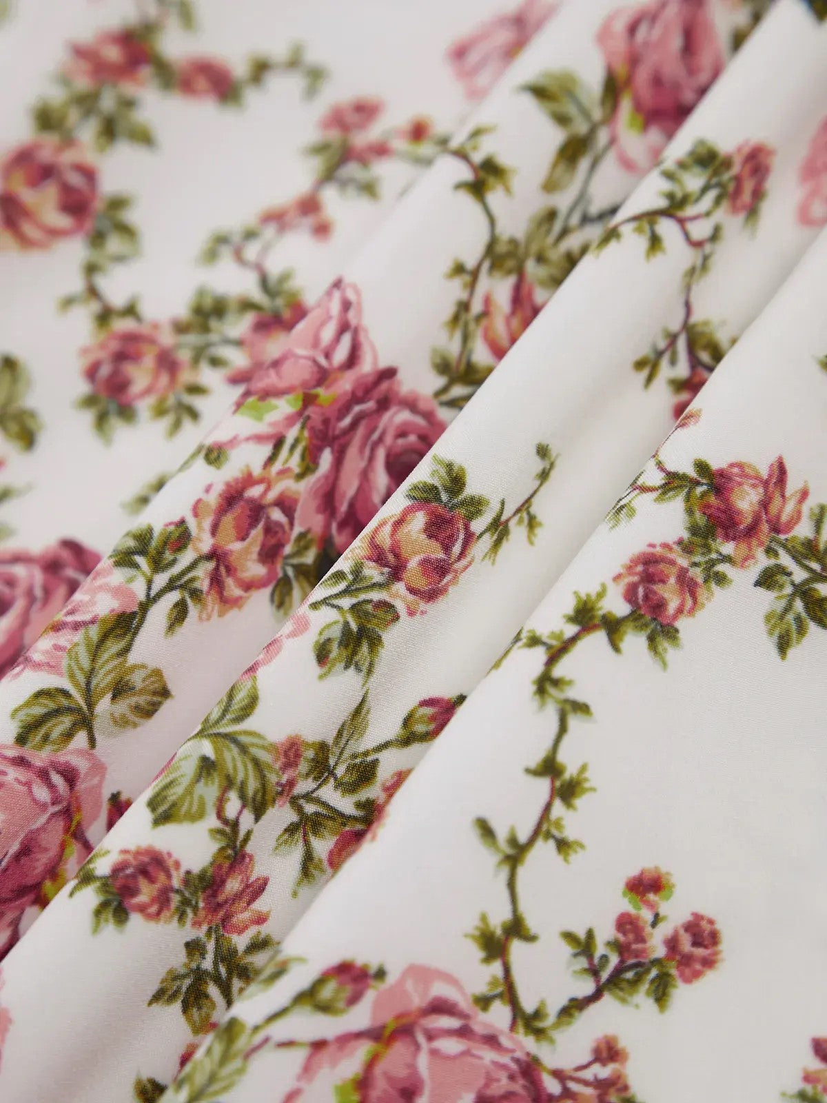 Rose patterned dress