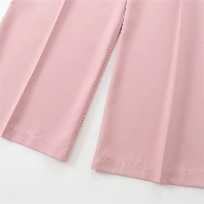 High-waisted baggy pants