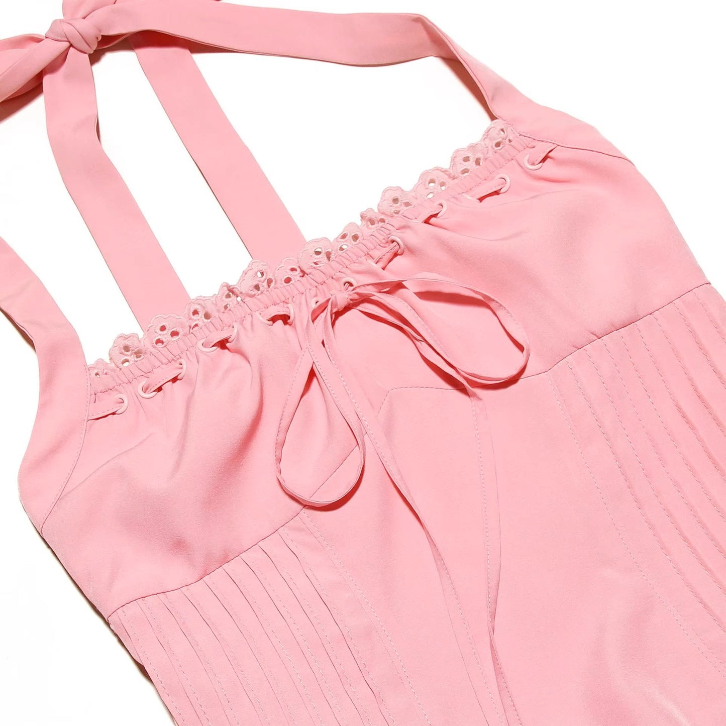 Women's elegant dress with lace