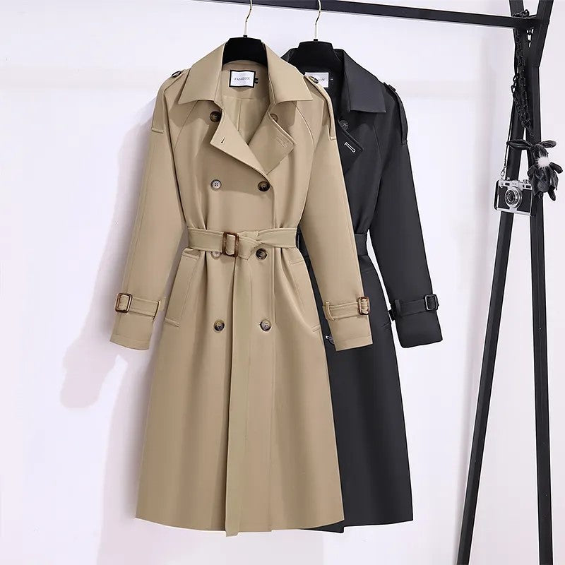 Woman elegant trench