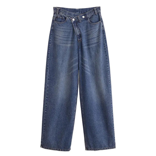 Breathable baggy jeans