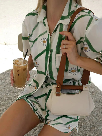 Casual two-piece summer set