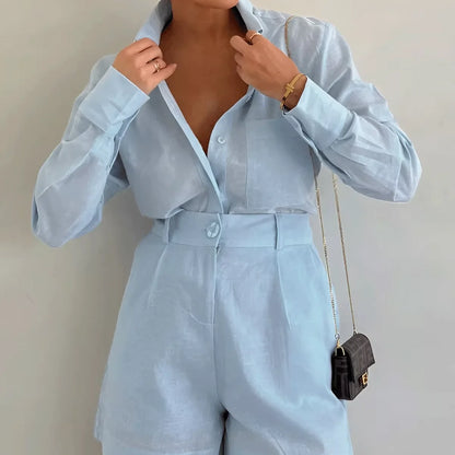 Shirt and shorts set