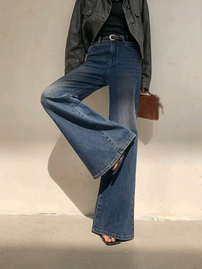 Wide leg jeans