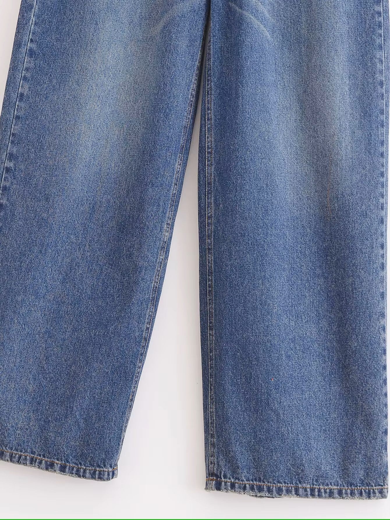 Breathable baggy jeans