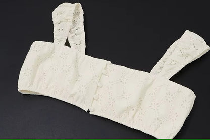 Two-piece beach dress