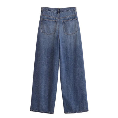 Breathable baggy jeans