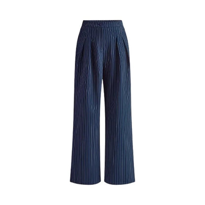 Baggy pinstripe pants