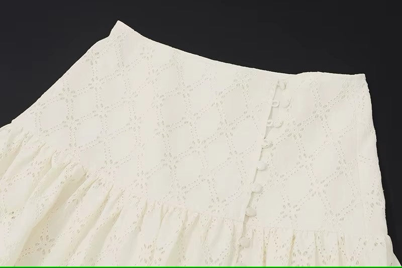 Two-piece beach dress