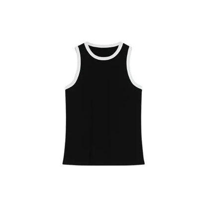Basic sleeveless t-shirt