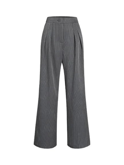 Baggy pinstripe pants