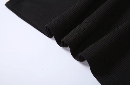 Long sheath dress with opening