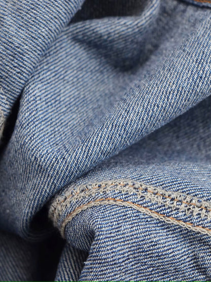 Breathable baggy jeans