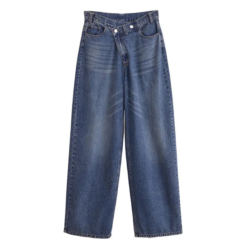 Breathable baggy jeans